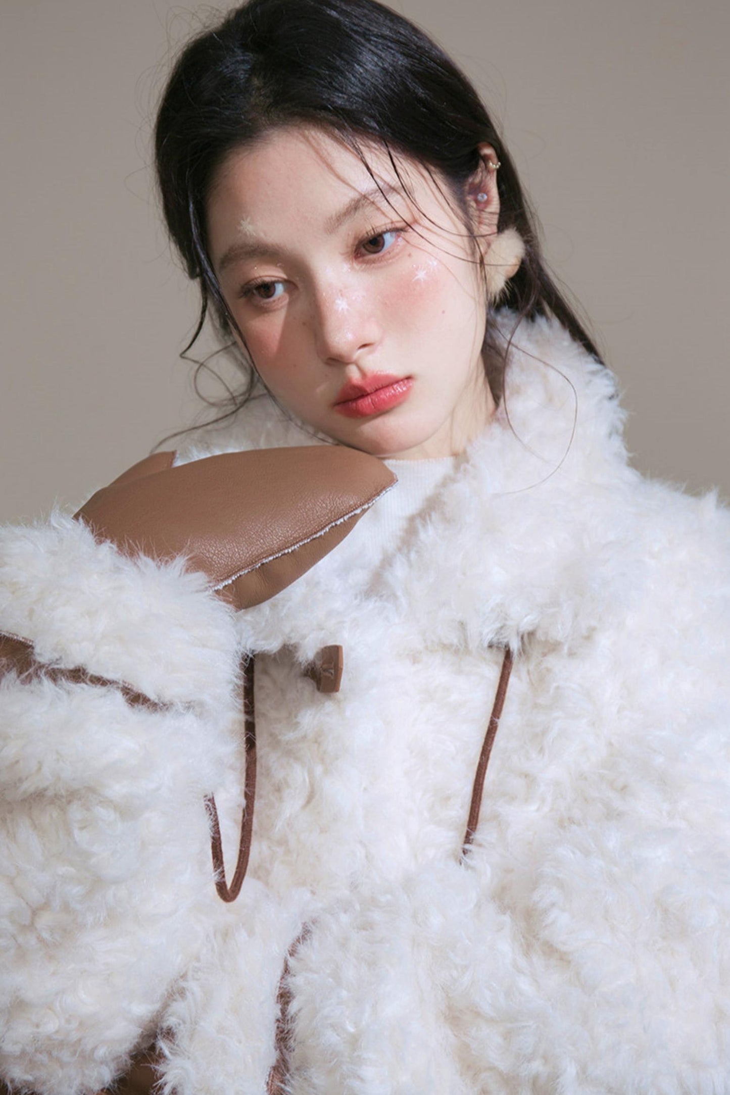 French Poodle Fur Coat