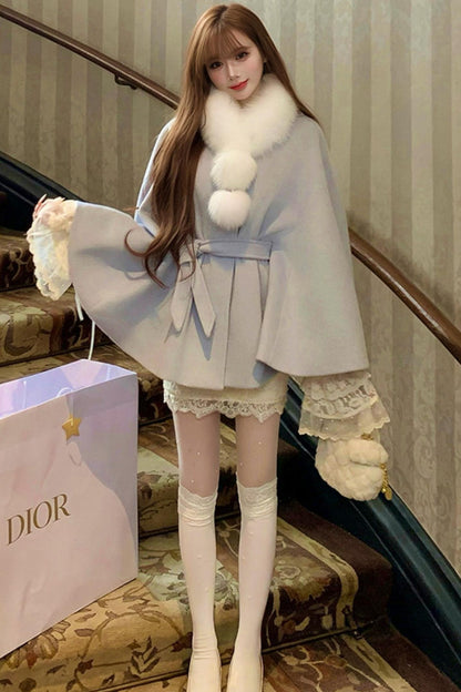 Lace Tight Flare Sleeve Hip Dress