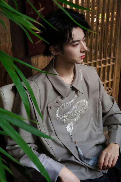 Snake Bone Prince Blouse