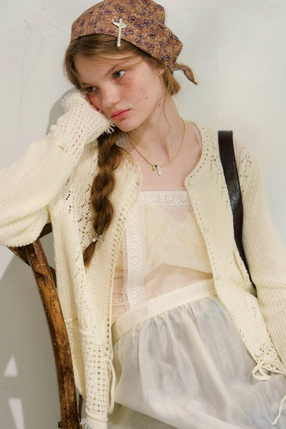 ミストガーデンレースドレス