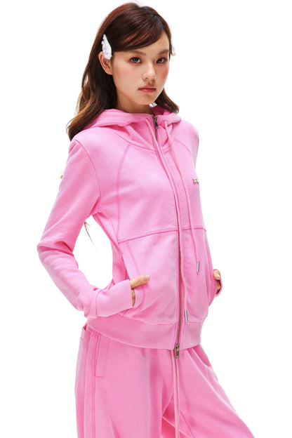 Double-Ended Zipper Top + Pants