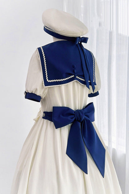 Classic Marine Lolita Dress + Accessories