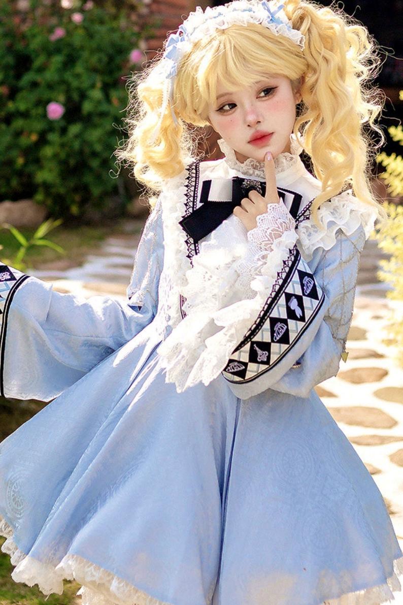 Vestido lolita de Alicia en el País de las Maravillas