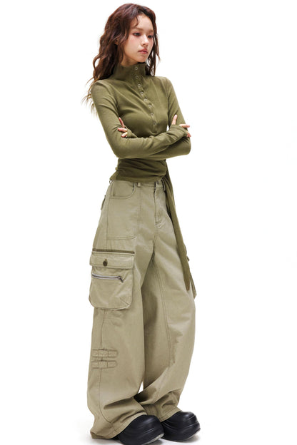 タートルネックヒーティングトップス