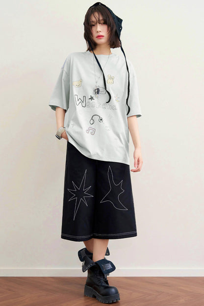 Cute Pet Paradise Loose Top