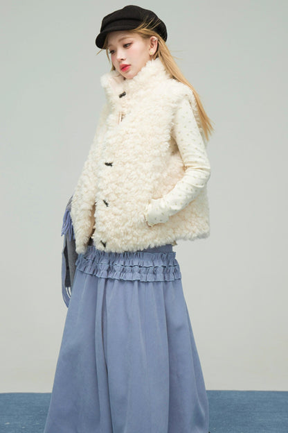 スウィートハートラッフルドバッドスカート