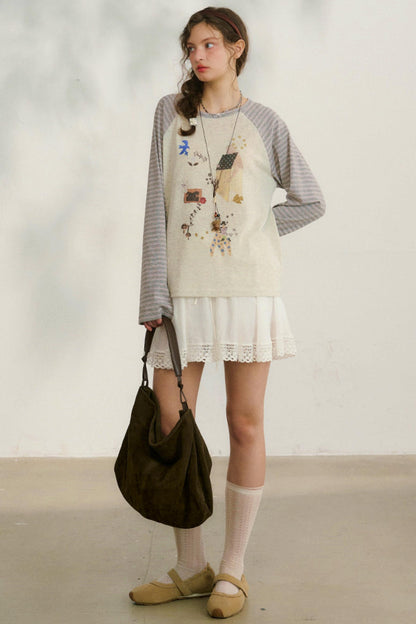 スイートフレンチレーススカート