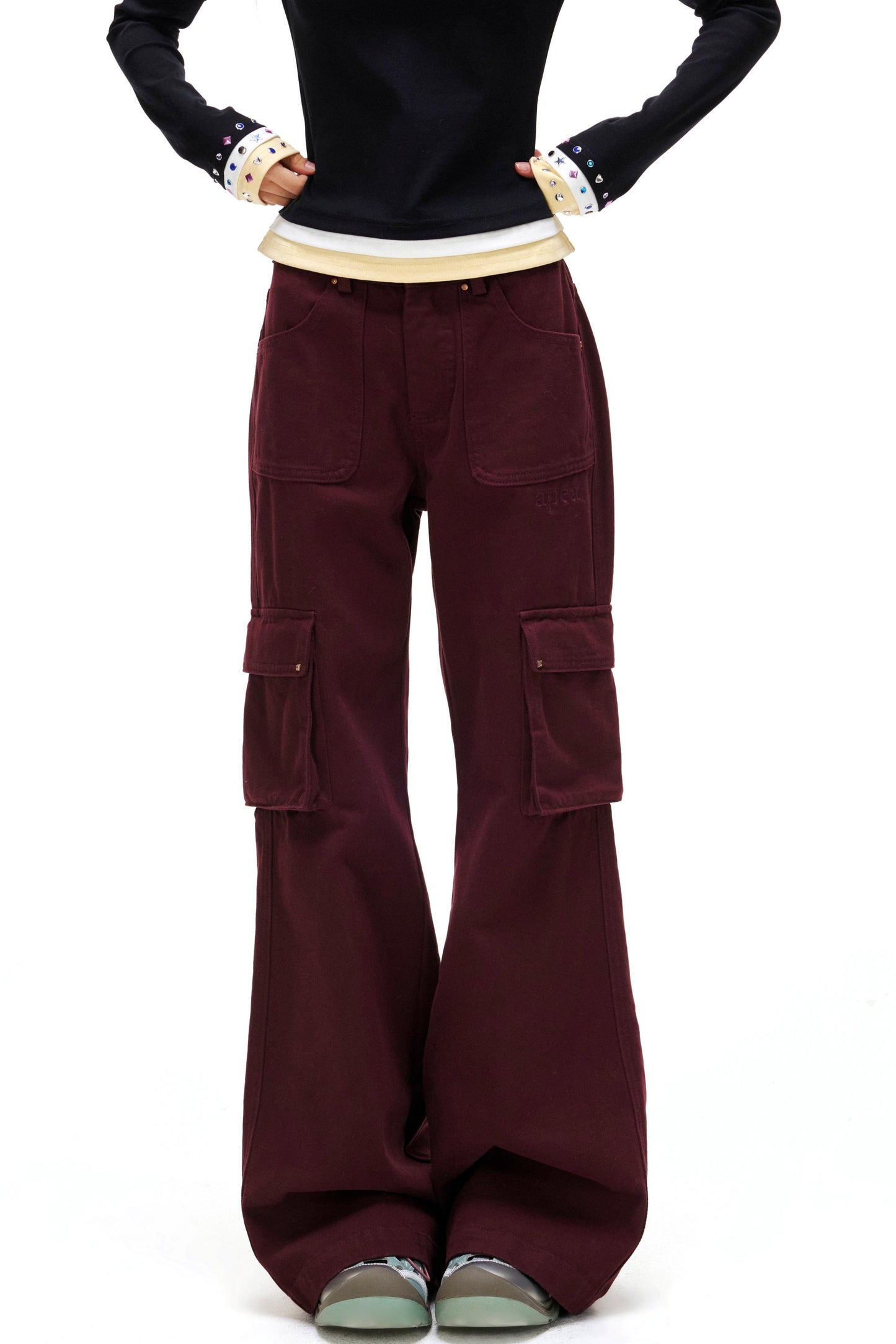 レトロモードカーゴパンツ