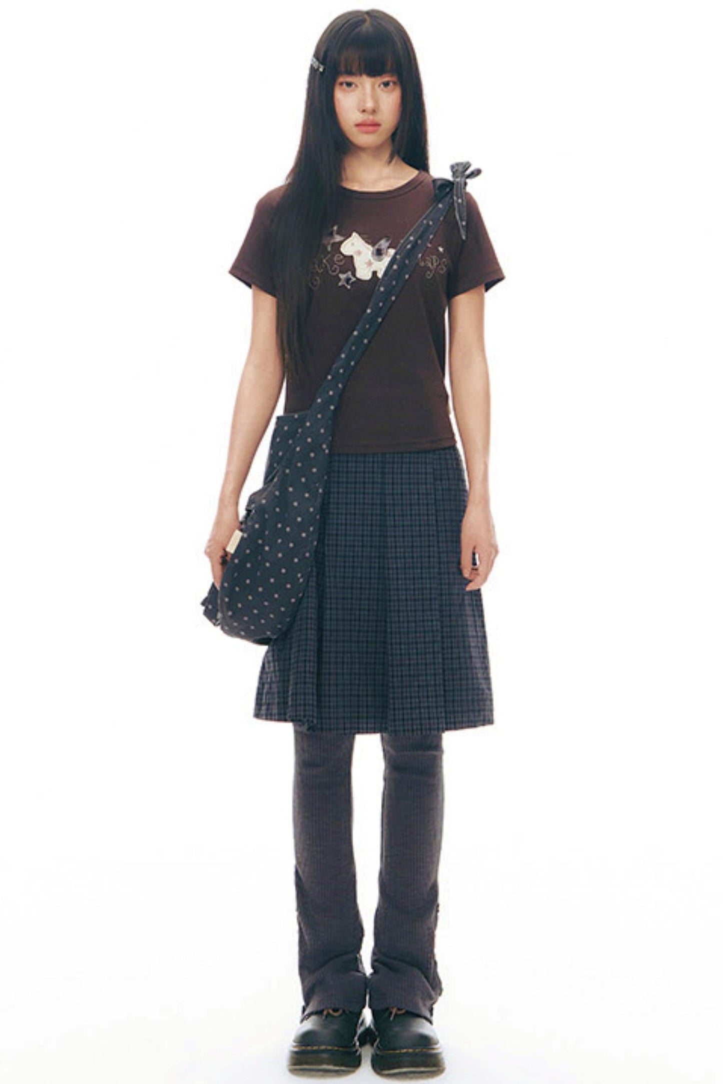 ポニーパッチデザイントップス