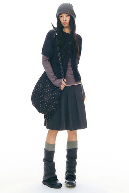 Y2Kニットカーディガン