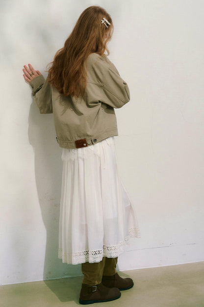 카폭 레터 페티 재킷