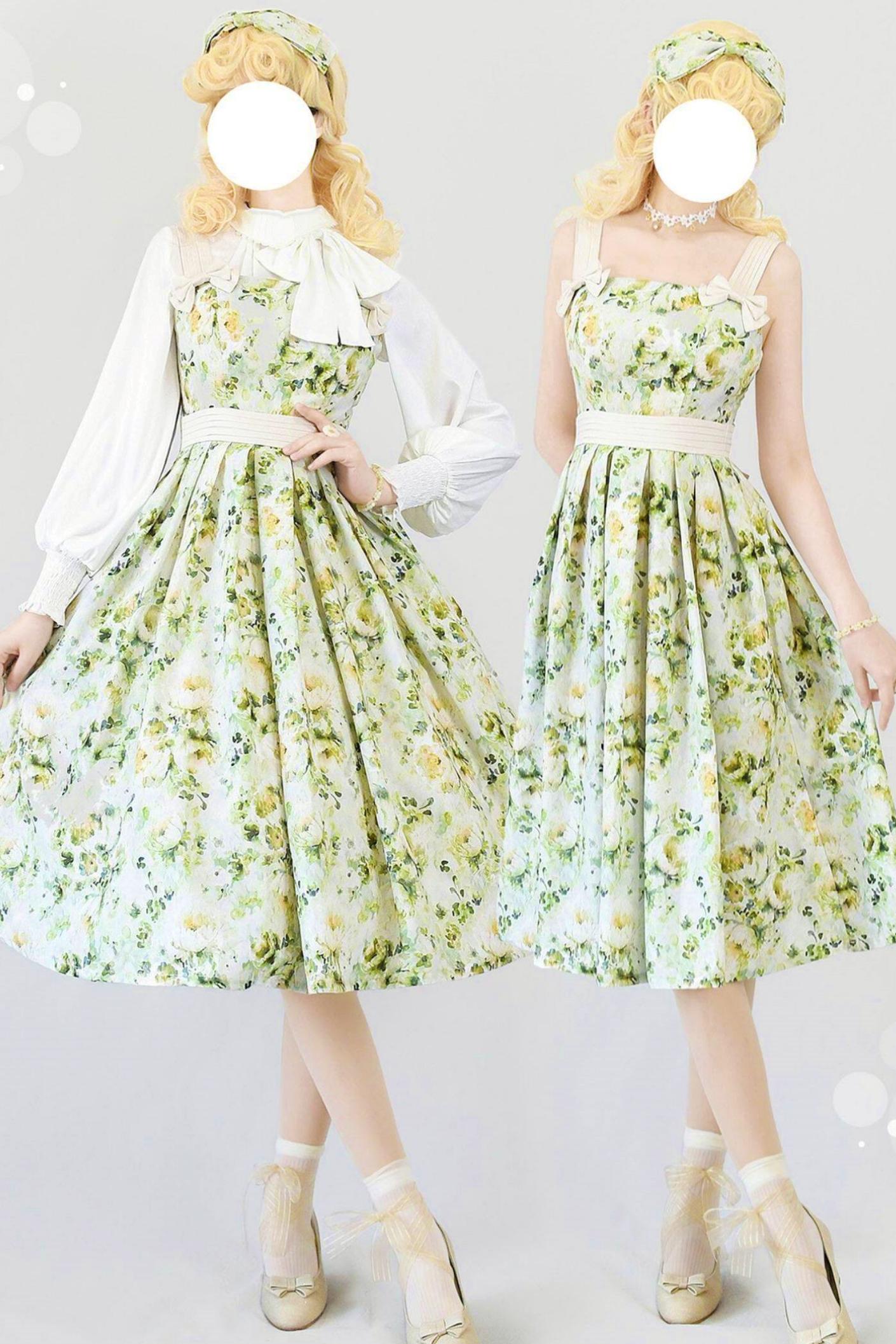 Classical Elegant Lolita Jumper Skirt