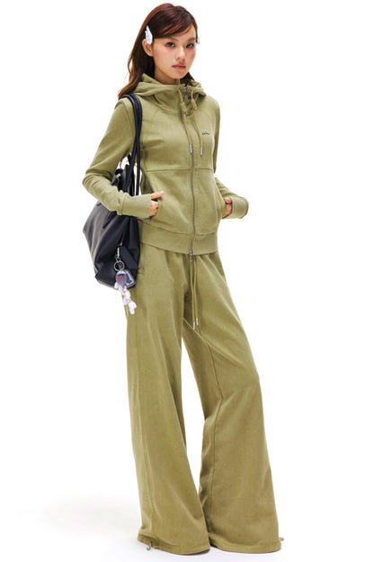 Double-Ended Zipper Top + Pants