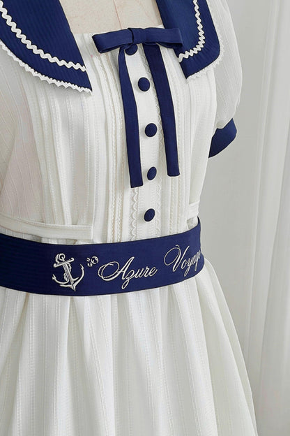 Classic Marine Lolita Dress + Accessories