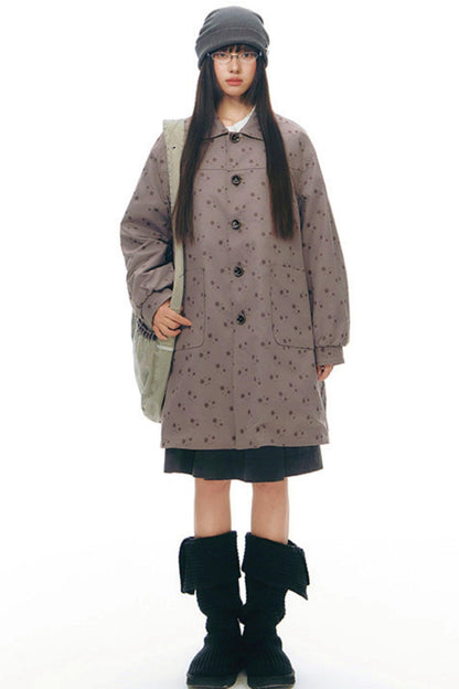 ドールカラープリーツコットンブラウス