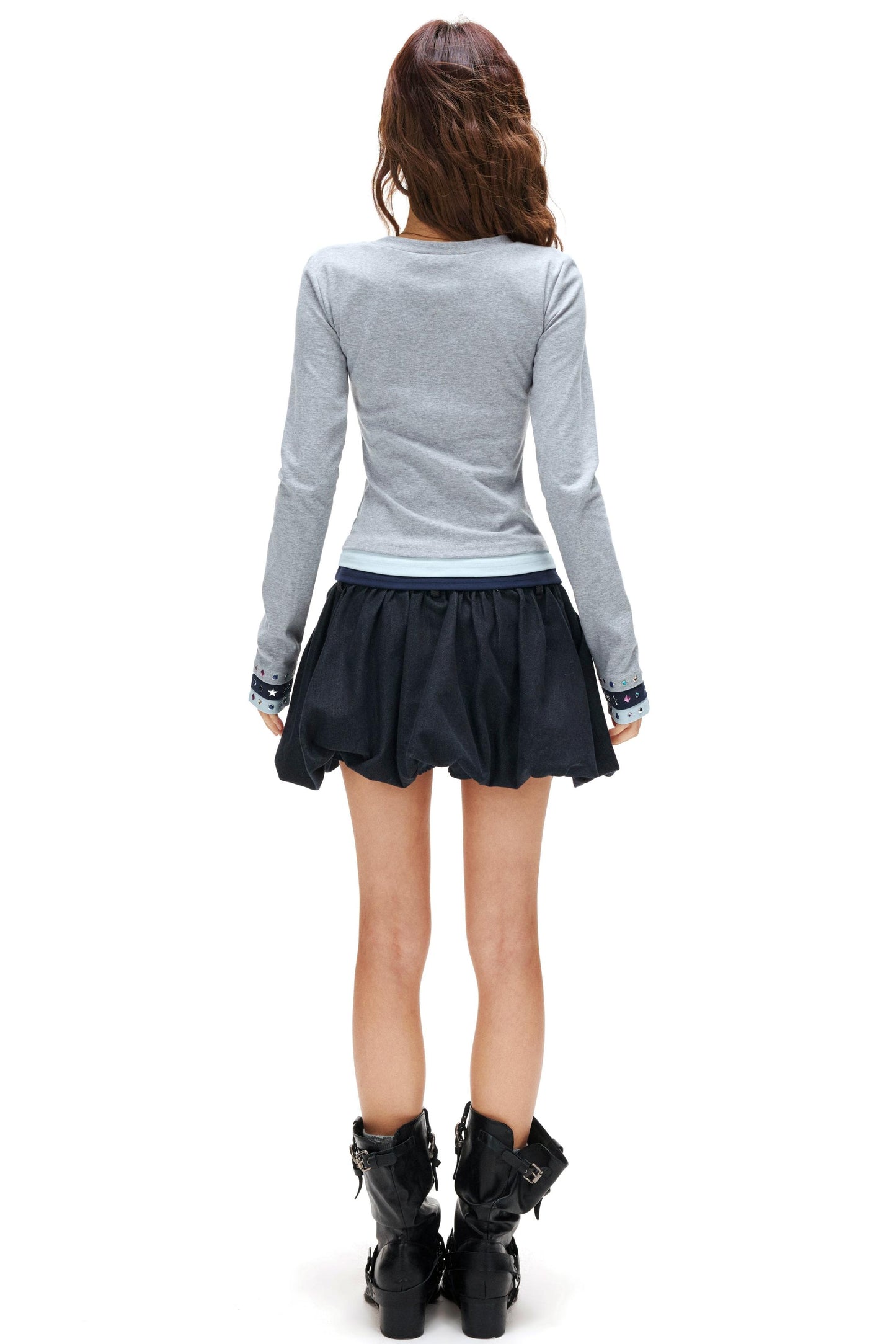 Floral Bad Balloon Skirt