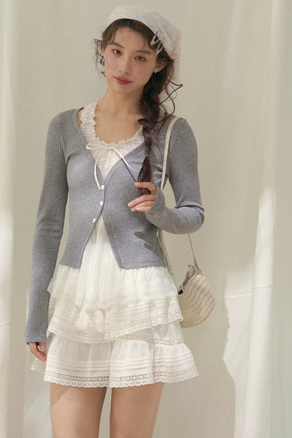 Flower Melody Lace Cardigan