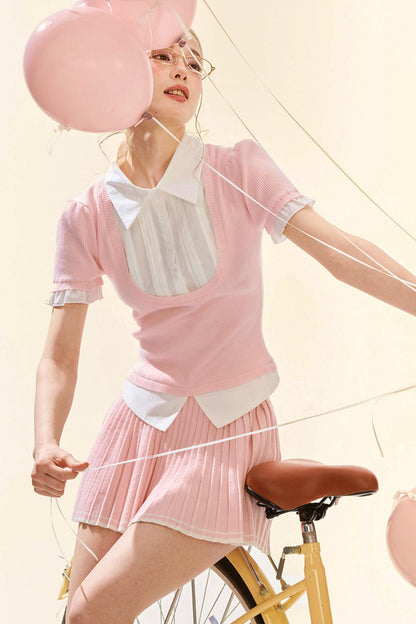 Pink Preppy Girl Set