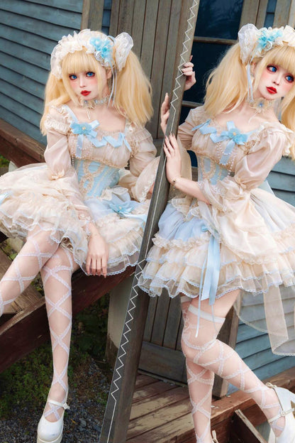 Sugar Ballerina Doll Jumper Skirt + Top