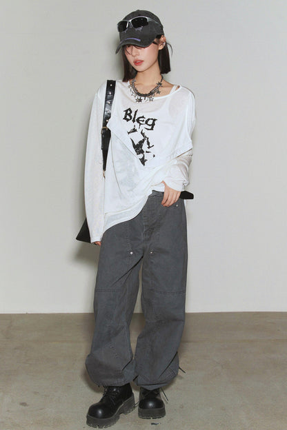 Gravity Straight Leg Denim Pants