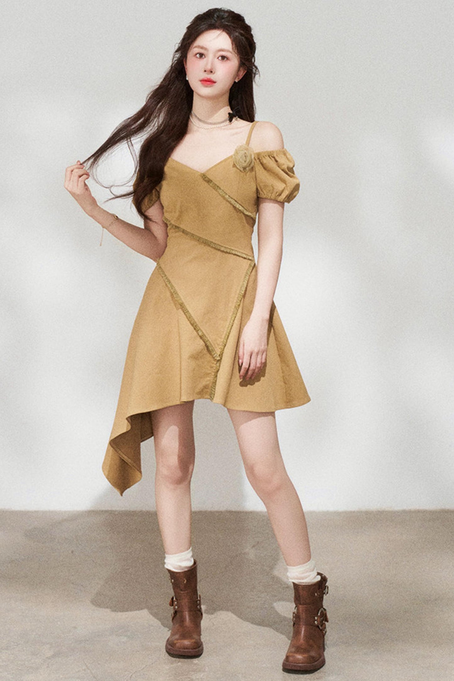 Elegant French Tassel Dress
