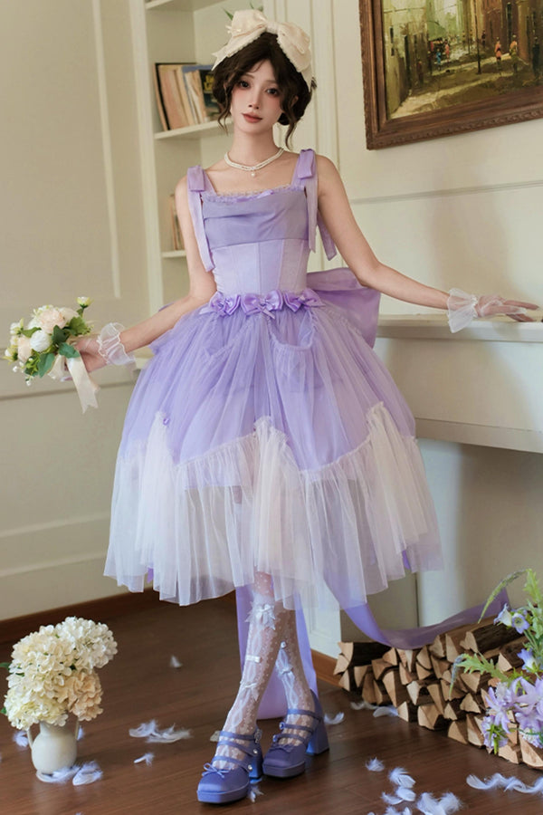 バブルシーヘリンボーンロリータジャンパースカートロリータセットアップ