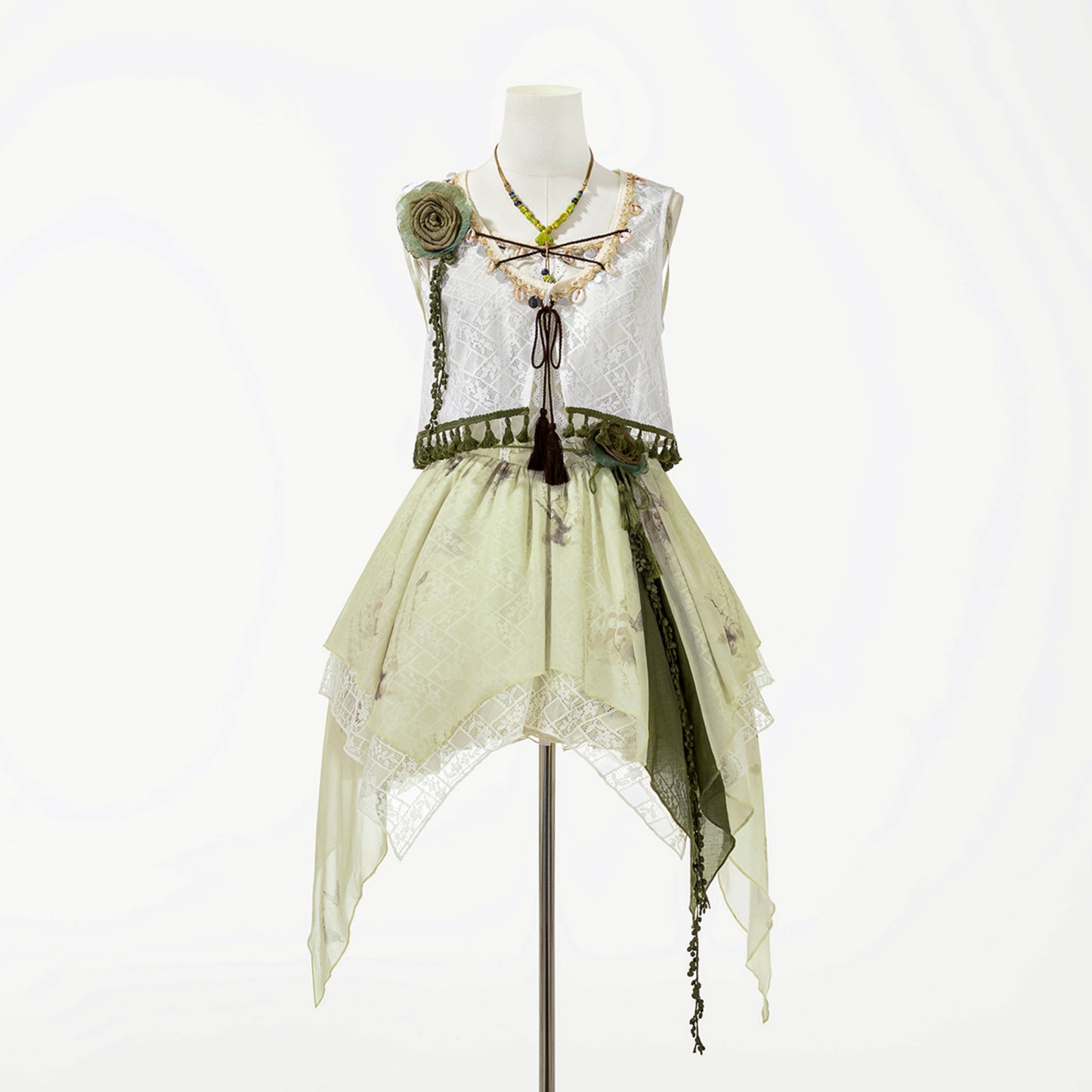 スウィートリゾートスタイルロリータサンドレスセット