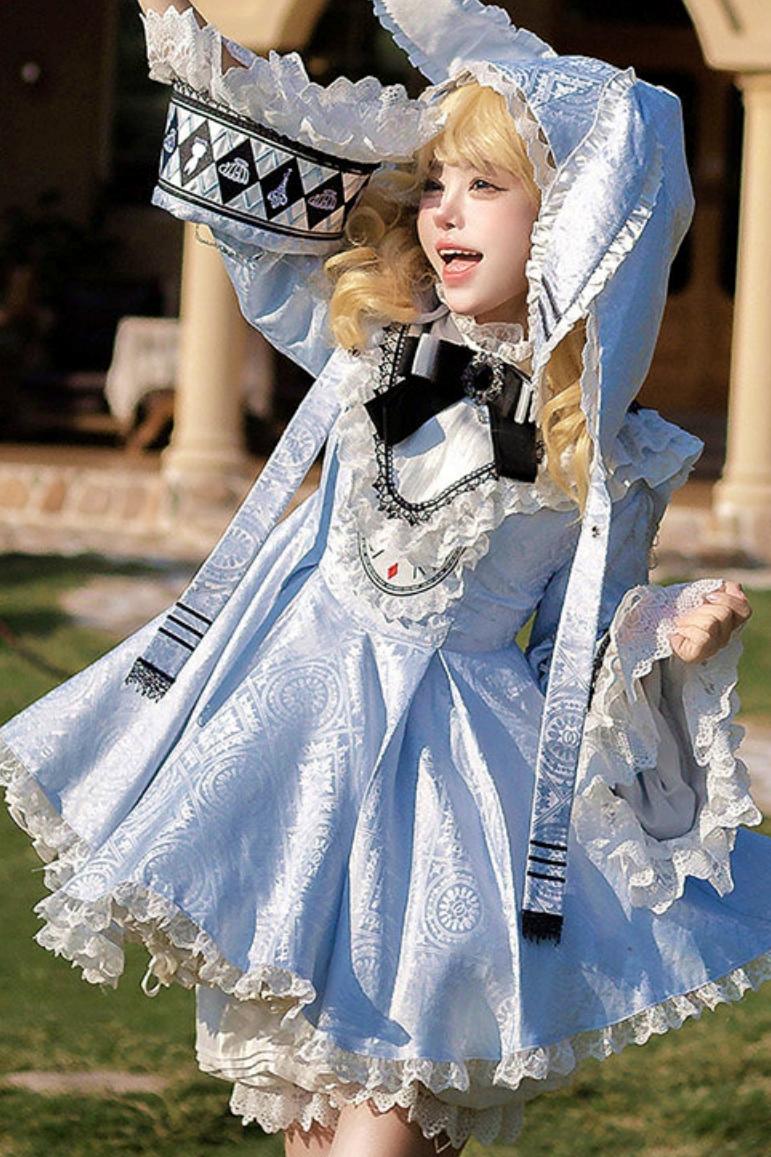 Vestido lolita de Alicia en el País de las Maravillas