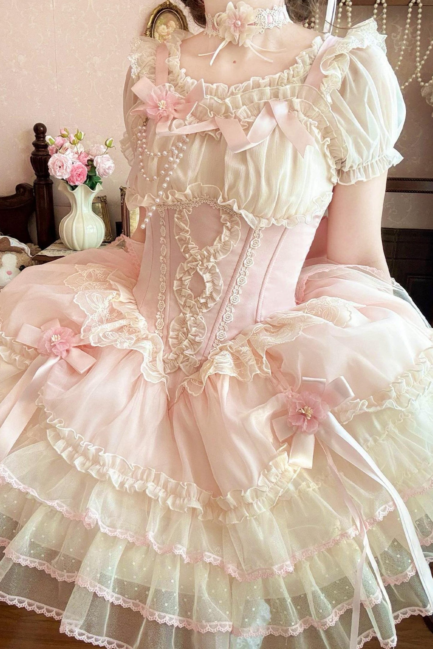 Sugar Ballerina Doll Jumper Skirt + Top