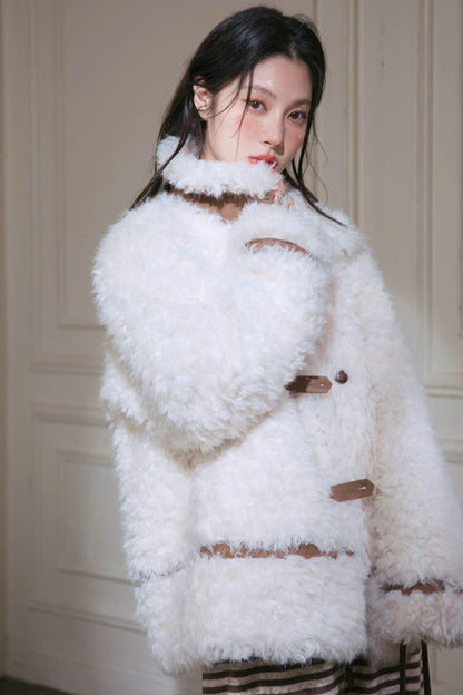 French Poodle Fur Coat