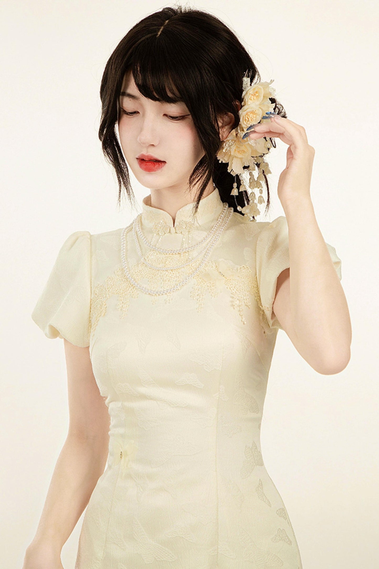 【予約商品】エレガントフィッシュテールロリータドレスセットアップ