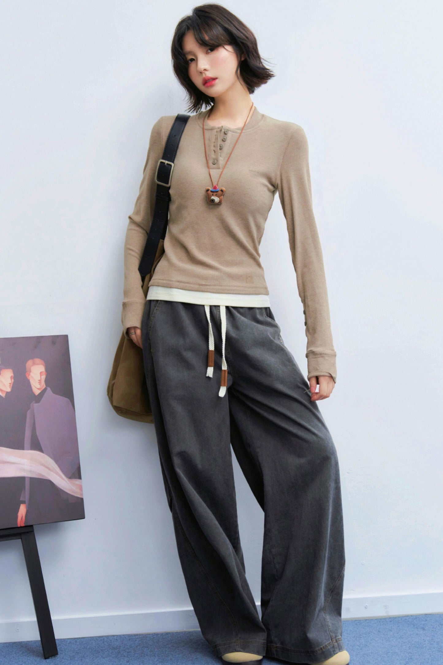 Soft long sleeve tops