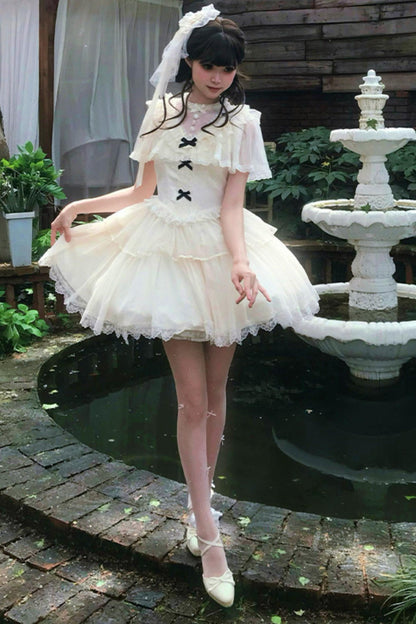 [Pre-Order] White Princess Dress + Accessories