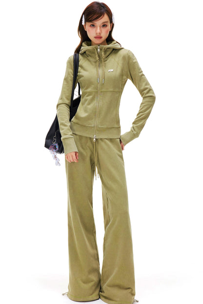 Double-Ended Zipper Top + Pants