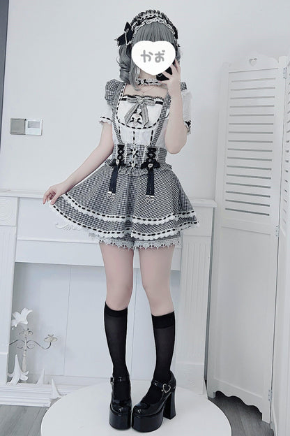 [Pre-order Item] Doll Girly Ryousangata Top + Skirt
