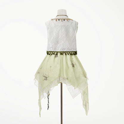 スウィートリゾートスタイルロリータサンドレスセット