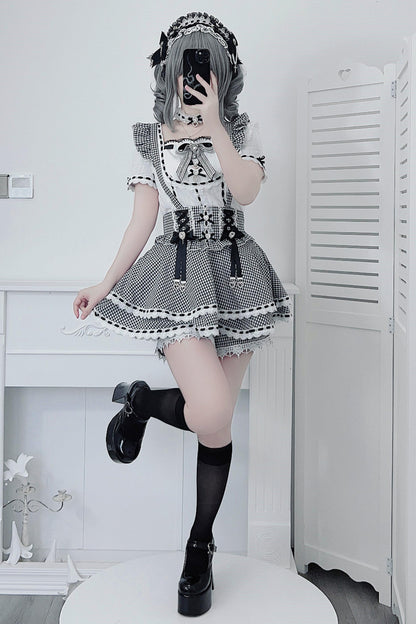 [Pre-order Item] Doll Girly Ryousangata Top + Skirt