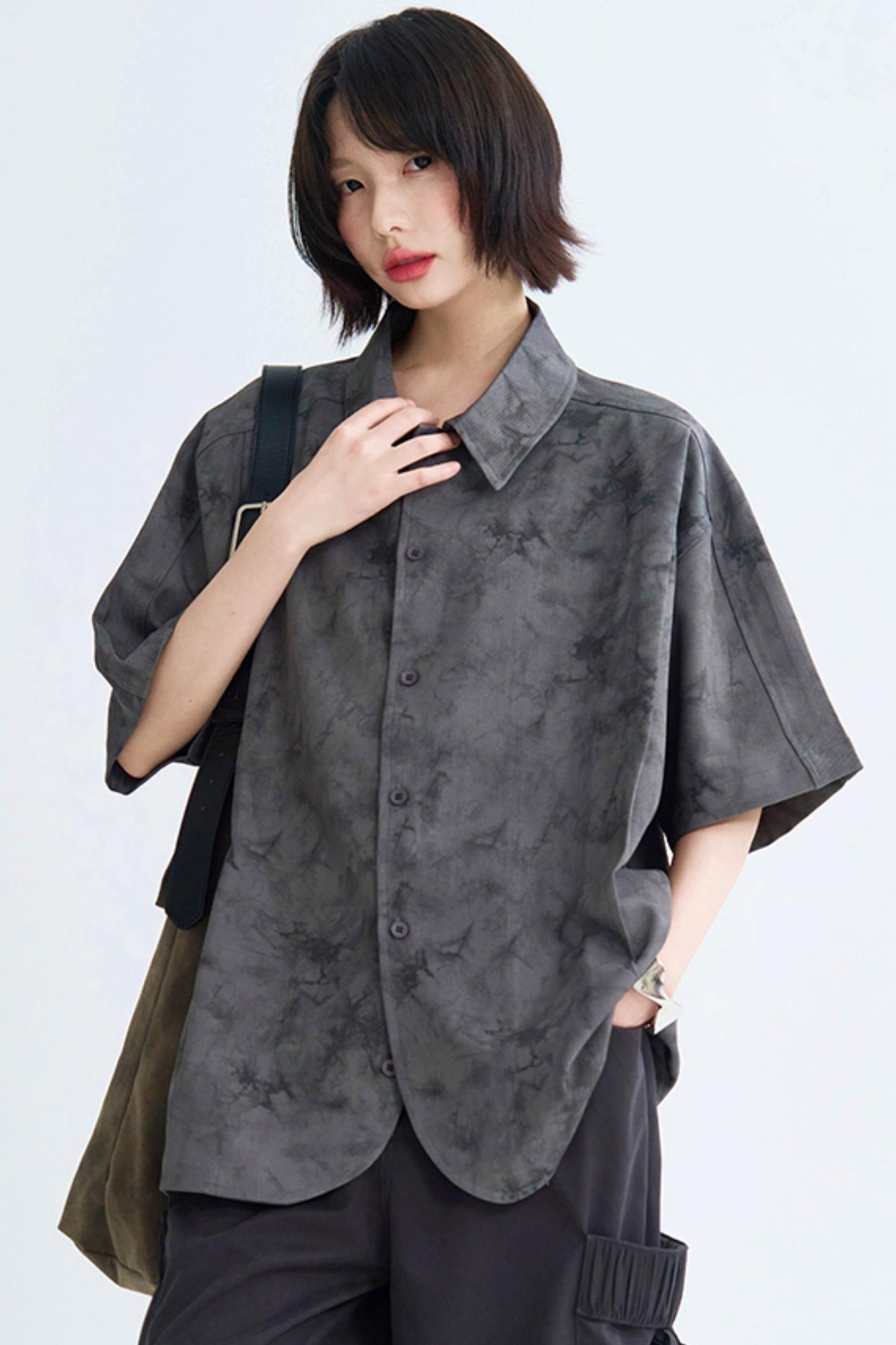 Relaxed Ink Graphic Shirt