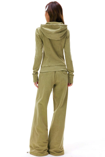 Double-Ended Zipper Top + Pants