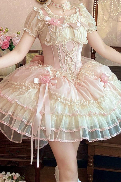 Sugar Ballerina Doll Jumper Skirt + Top