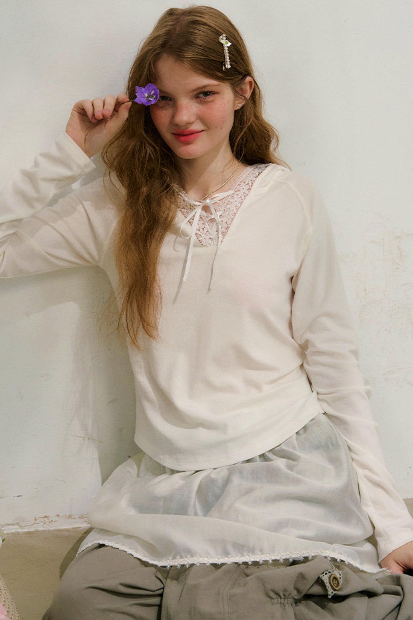 ミストガーデンレースドレス