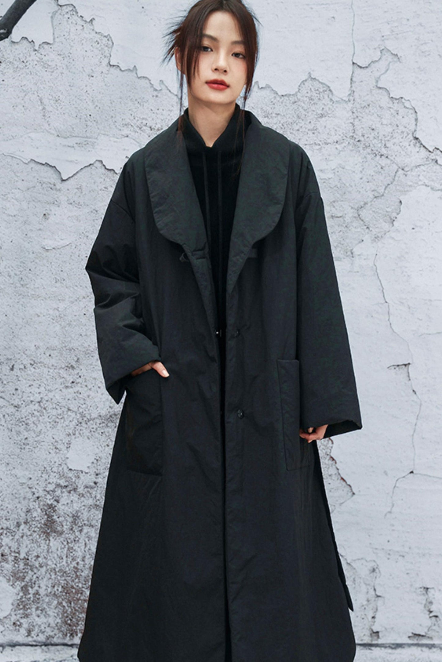 ダークモードハイネックトップス