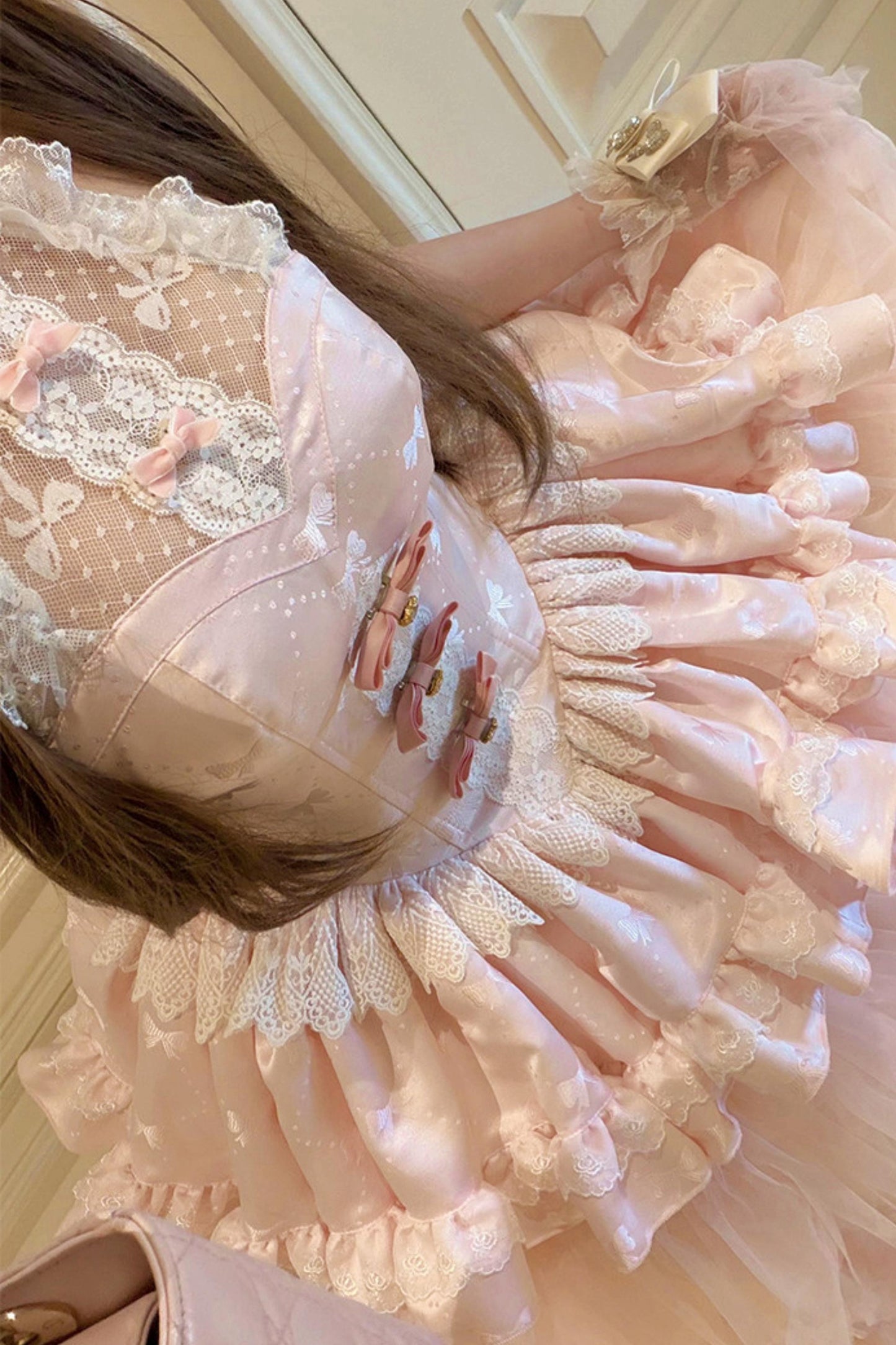 Romantic Pink Princess Dress (Pre-order)
