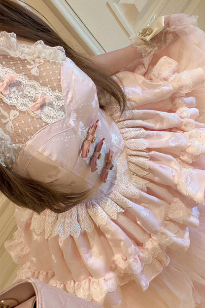 Romantic Pink Princess Dress (Pre-order)