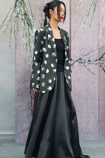 Elegant Satin Skirt