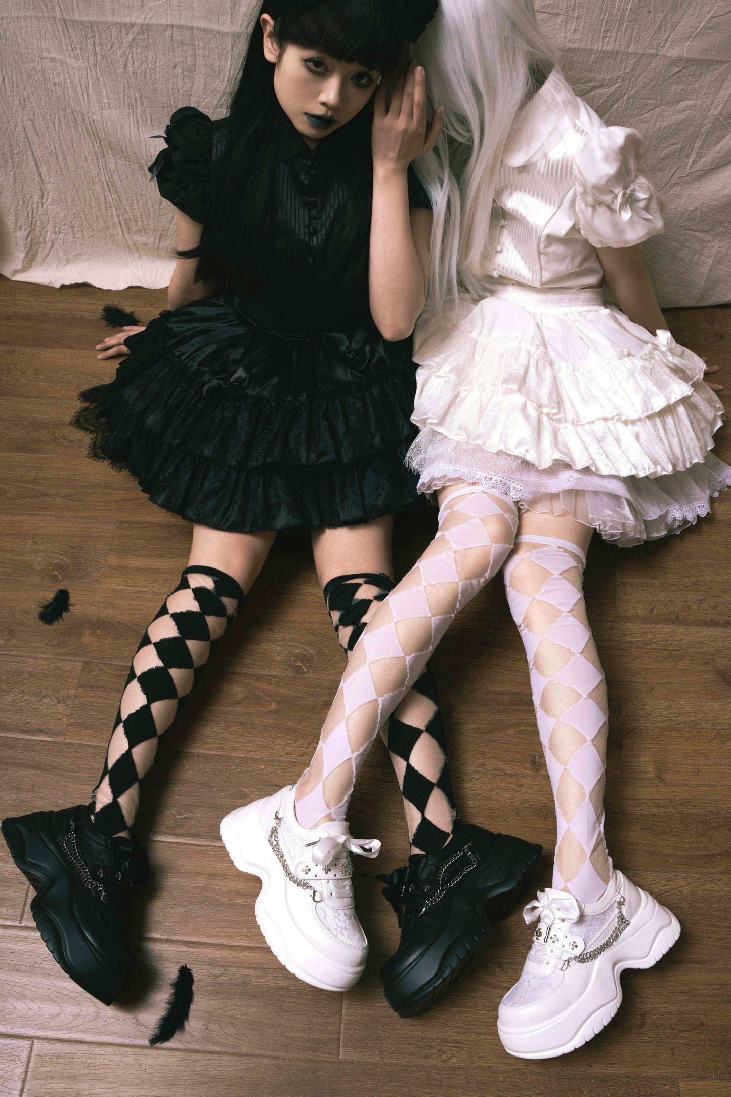 Gothic-Skelett-Jirai-Lolita-Sneaker