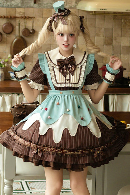 Mint Chocolate Lolita Dress + Accessories