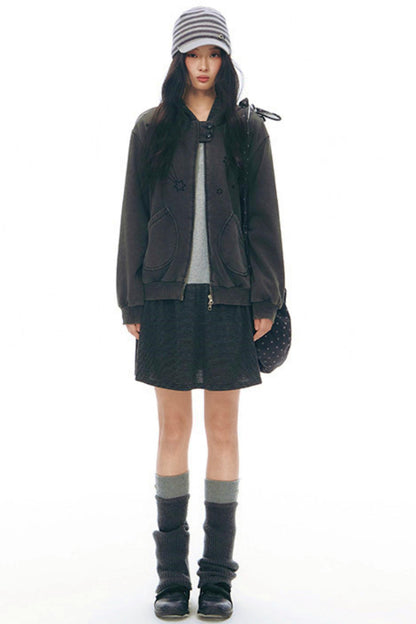 ボーダーニットキャップ