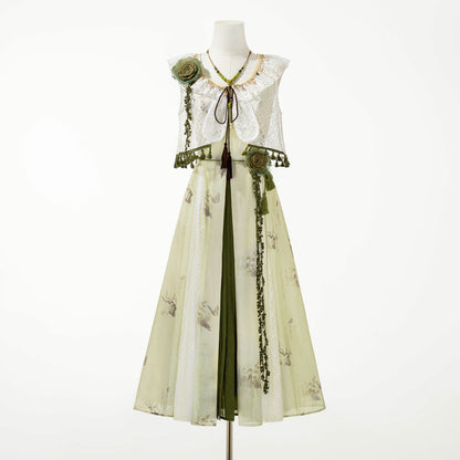 スウィートリゾートスタイルロリータサンドレスセット