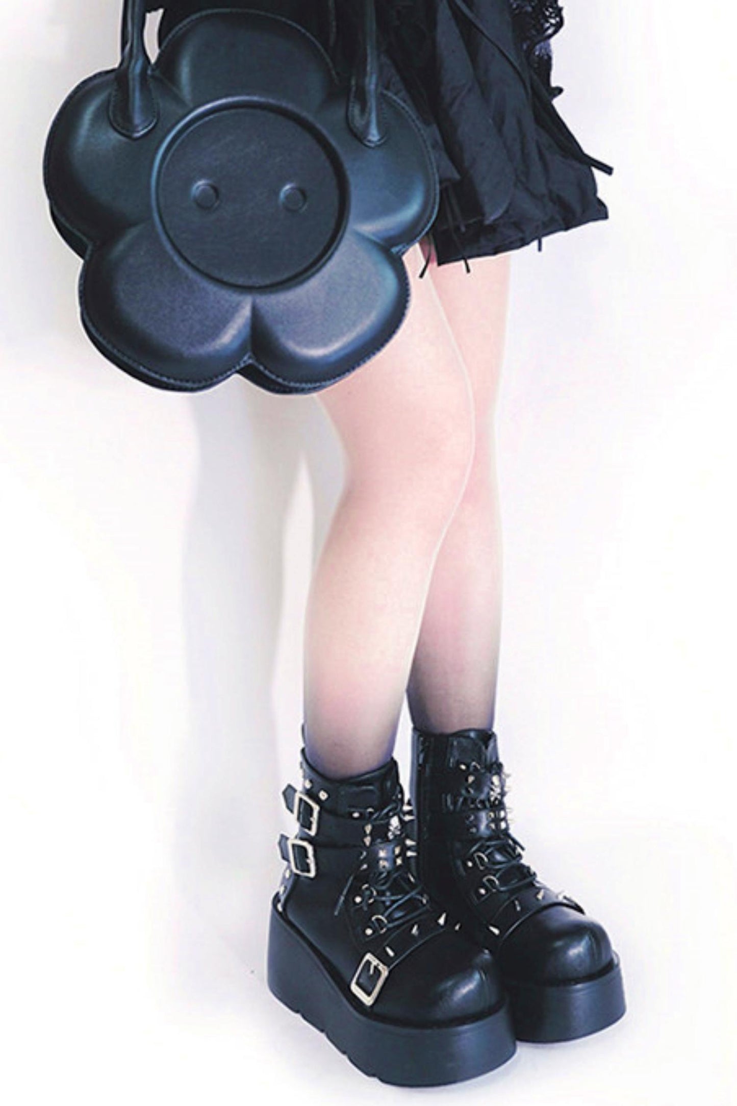 Punk Platform Biker Boots
